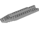 Part No: 42863  Name: Aircraft Fuselage Forward Bottom Angular 4 x 18 x 1 1/3 with 2 x 14 Recessed Center and 13 Holes