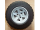 Part No: 44772c03  Name: Wheel 56mm D. x 34mm Technic Racing Medium, 3 Pin Holes with Black Tire 94.3 x 38 R (44772 / 92912)