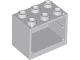 Part No: 4532b  Name: Container, Cupboard 2 x 3 x 2 - Hollow Studs
