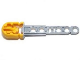 Part No: 57028pb04  Name: Projectile Arrow, Liftarm Shaft with Molded Yellow Flexible Rubber Hollow End Pattern