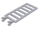 Part No: 6020  Name: Bar 7 x 3 with 2 Open U Clips (Ladder)