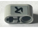 Part No: 60483pb013  Name: Technic, Liftarm Thick 1 x 2 - Axle Hole with Black Akrapovič {Akrapovic} Logo Pattern (Sticker) - Set 42130