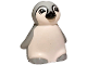 Part No: 84210pb02  Name: Duplo Penguin Baby with Molded White Stomach and Face and Printed Black Beak and Eyes with Contours Pattern