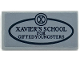 Part No: 87079pb1606  Name: Tile 2 x 4 with 'XAVIER'S SCHOOL FOR GIFTED YOUNGSTERS' Pattern (Sticker) - Set 76294