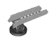 Part No: 93151c01  Name: Duplo Ladder Telescoping Lower Section on Black Turntable