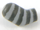 Part No: 982pb239  Name: Arm, Right with 5 Dark Bluish Gray Stripes Pattern