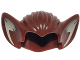 Part No: 10301pb03  Name: Minifigure, Hair Bat Ears with Tan Inner Ear Pattern