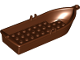 Part No: 21301  Name: Boat, 14 x 5 x 2 with Oarlocks without Hollow Inside Studs