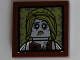 Part No: 3068pb0599  Name: Tile 2 x 2 with Zombie Bride Portrait Pattern (Sticker) - Set 10228