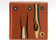 Part No: 3068pb0652  Name: Tile 2 x 2 with Wood Grain, Knot, and Nails Pattern (Sticker) - Set 9473