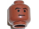 Part No: 3626pb0159  Name: Minifigure, Head Male Arched Eyebrows and Thin Line Mouth Pattern (SW Mace Windu)