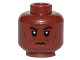 Part No: 3626pb1999  Name: Minifigure, Head Forehead Lines, Cheek Lines and Chin Dimple Pattern (SW Mace Windu)