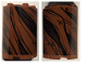 Part No: 6259pb038  Name: Cylinder Half 2 x 4 x 4 with Tree Bark Lines Pattern 2 (Sticker) - Set 75953