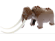 Part No: mammoth01  Name: Woolly Mammoth with White Tusks