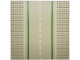 Part No: 2358pb04  Name: Baseplate, Road 32 x 32 7-Stud Straight with Road with Green Lines and White Sidelines Pattern