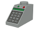 Part No: 3040pb010  Name: Slope 45 2 x 1 with Number Keypad, 'OPEN', 'LOCK', and Green and Red Buttons Pattern