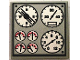 Part No: 3068pb0168  Name: Tile 2 x 2 with Ship Controls Pattern (Sticker) - Set 8839