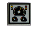 Part No: 3068pb0204  Name: Tile 2 x 2 with Speedometer and Gauges Pattern (Sticker) - Set 8280