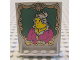 Part No: 40249px2  Name: Door 2 x 5 x 5 Swivel, Bracket Base with HP The Fat Lady Portrait Pattern