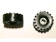 Part No: 4265ac01  Name: Technic Bush 1/2 Toothed Type I, with Black Tire 21mm D. x 9mm Offset Tread Medium (4265a / 4084)