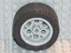 Part No: 44292c02  Name: Wheel 30.4mm D. x 20mm with 3 Pin Holes with Black Tire 43.2 x 22 ZR (44292 / 44309)