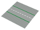 Part No: 606p01  Name: Baseplate, Road 32 x 32 9-Stud Straight with Road Pattern