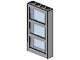 Part No: 6160c00  Name: Window 1 x 4 x 6 with 3 Panes with Fixed Glass (Undetermined Type)
