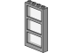 Part No: 6160c02  Name: Window 1 x 4 x 6 with 3 Panes with Fixed Trans-Clear Glass