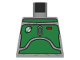 Part No: 973pb0282  Name: Torso SW Mandalorian Armor Plates Green Pattern (Boba Fett)