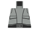 Part No: 973psc  Name: Torso SW Pocket-Vest and Techno-Buckle Pattern (Lobot)