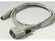 Part No: bb0765  Name: Electric, Connector, Serial 9 Pin Male to 8 Pin Macintosh