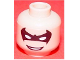 Part No: 3626pb0059  Name: Minifigure, Head Male Black Eye Mask with Eye Holes and Smile Pattern (Nightwing)