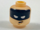 Part No: 3626pb1946  Name: Minifigure, Head Black Headband with Squinted Batman Eyes, Worried Pattern