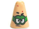 Part No: 54873pb05  Name: Minifigure, Head, Modified Patrick with Bright Green Mask Pattern