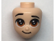 Part No: 66581  Name: Mini Doll, Head Friends with Brown Large Eyes, Raised Right Eyebrow, and Closed Mouth Pattern (Kristoff)