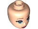 Part No: 78571  Name: Mini Doll, Head Friends with Medium Azure Eyes, Lavender Eye Shadow, Dark Pink Lips Pattern
