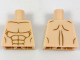 Part No: 973pb2940  Name: Torso Bare Chest with Muscles Outline Pattern
