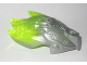 Part No: 24162pb02  Name: Bionicle Creature Head/Mask with Marbled Trans-Neon Green Pattern