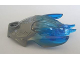 Part No: 24162pb05  Name: Bionicle Creature Head/Mask with Marbled Trans-Dark Blue Pattern