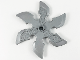 Part No: 41125  Name: Technic Circular Saw Blade with Pin Hole and Six Teeth (Large Shuriken Throwing Star)
