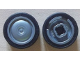 Part No: 93594c01  Name: Wheel 11mm D. x 6mm with Smooth Hubcap with Black Tire 14mm D. x 6mm Solid Smooth (93594 / 50945)
