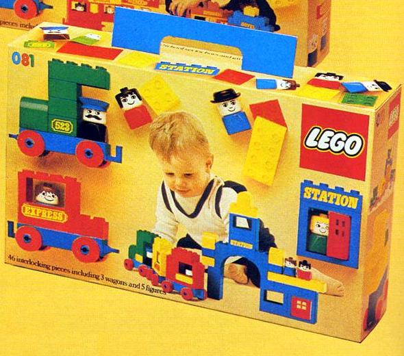 lego yellow train station