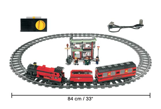 lego motorised train set