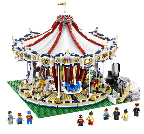 Remplacement voile ensemble pour Lego 10196 Grand Carousel custom made Replacement Sails 