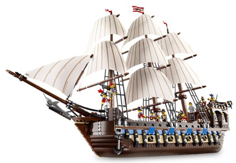 Imperial Flagship Pirates 10210 UA 22001 Edu Gift Toy Set Fast Shipping 