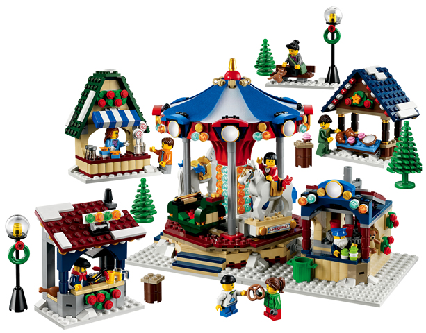 lego christmas village sets
