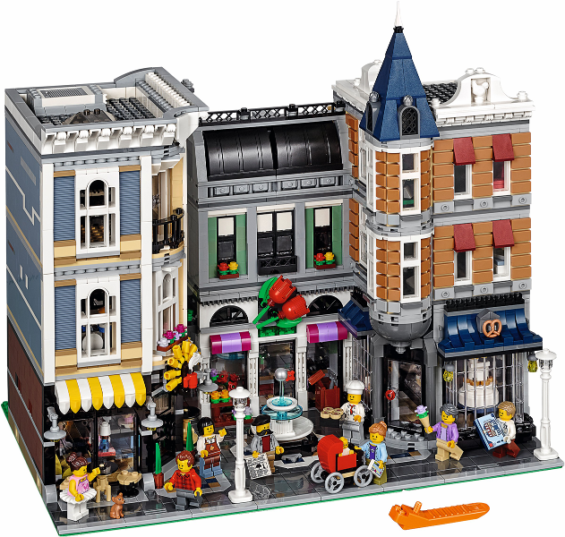 BrickLink - Set 10255-1 : LEGO Assembly Square [Creator:Creator 