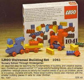 Universal Building Set (Universal Set boys and girls 1 1/2 years) : Set 1041-2 | BrickLink