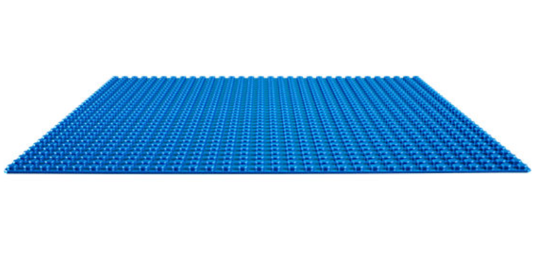 LEGO plaque 32x32 d'bleu plaque de base Bauplatte Eau Mer Blue Plate 3811 