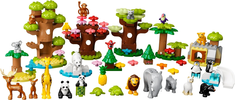 BrickLink - Set 10975-1 : LEGO Wild Animals of the World [DUPLO 